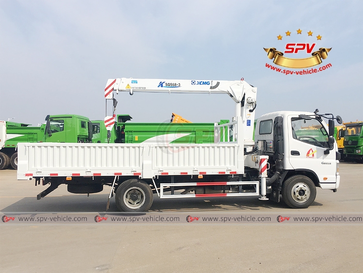 3.2 Tons Truck Mounted Crane FOTON - RS 3.2 Tons Truck Mounted Crane FOTON - RS